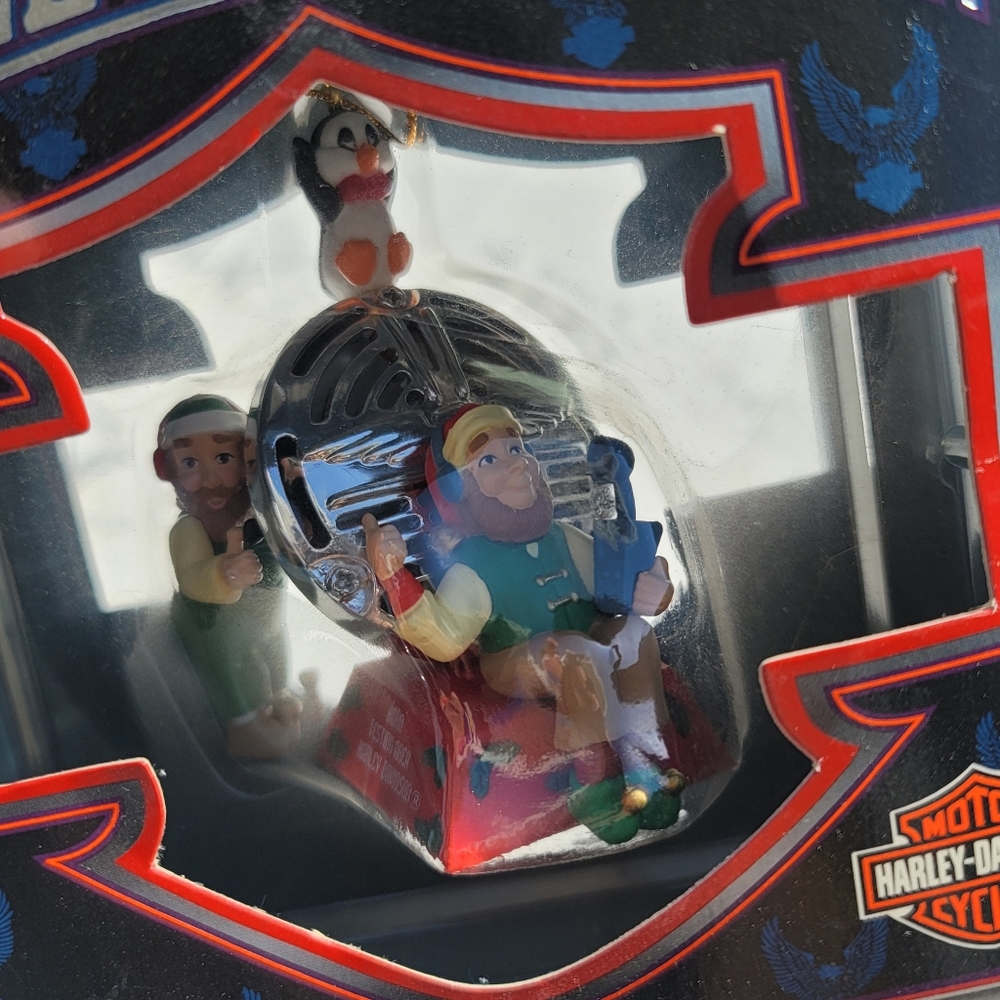 Vintage Harley Davidson Christmas Ornament 🎄 - Picture 2 of 5